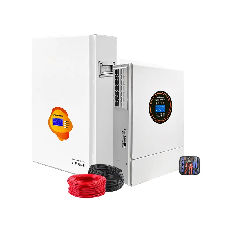 Соларна 10kw 48v исклучена мрежа Ess All in One Хибридна резервна батерија од 310Ah 15kwh